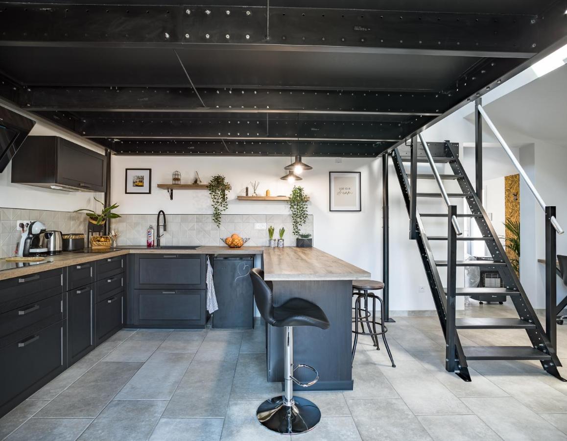 Loft Avec Jardin Et Parking Prive Apartment ทรัวส์ ภายนอก รูปภาพ