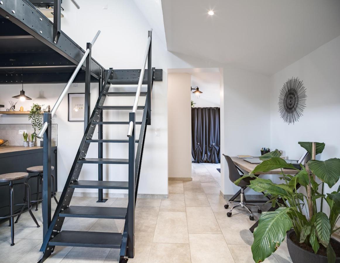 Loft Avec Jardin Et Parking Prive Apartment ทรัวส์ ภายนอก รูปภาพ